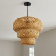 Straw Chandelier Small